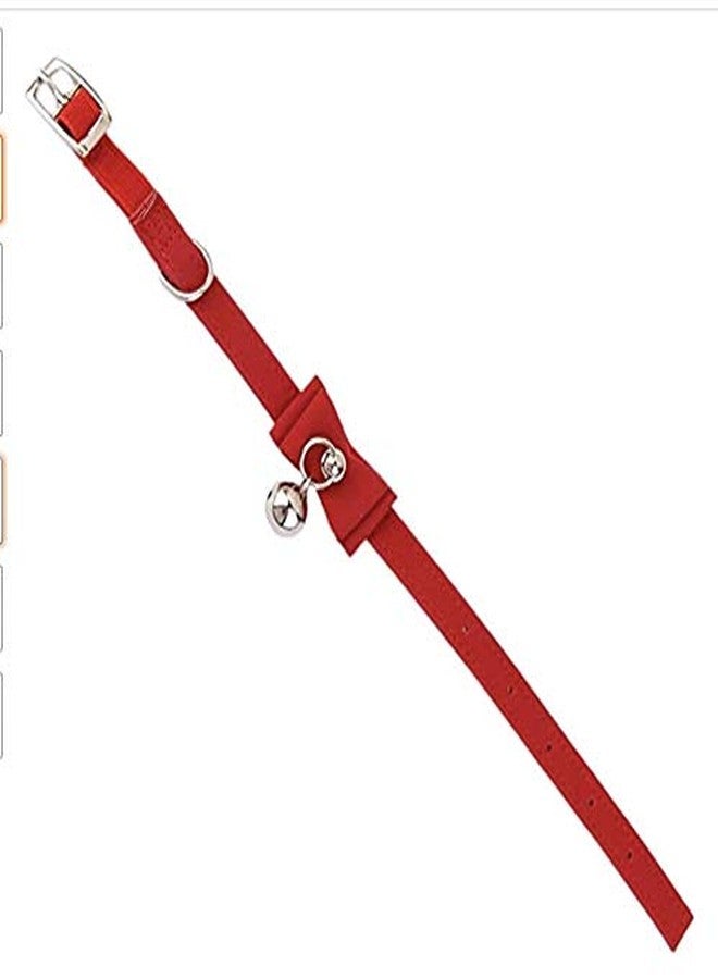 فيناياكارت طوق فيناياكارت قابل لتعديل الطول للقطط والكلاب مع جرس (أحمر) - Image 2